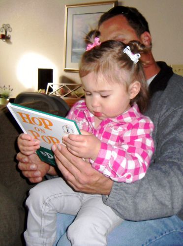 Now Grandpa wants to read a book, too